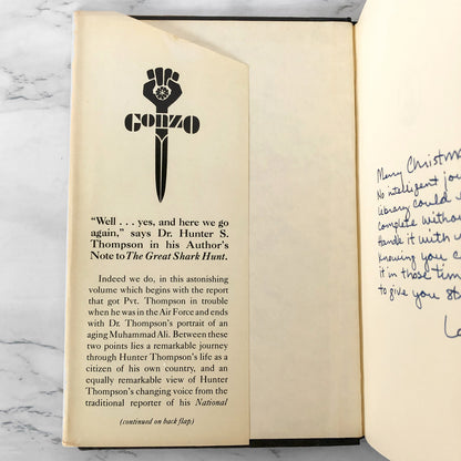 The Great Shark Hunt by Hunter S. Thompson [FIRST EDITION / 1979]