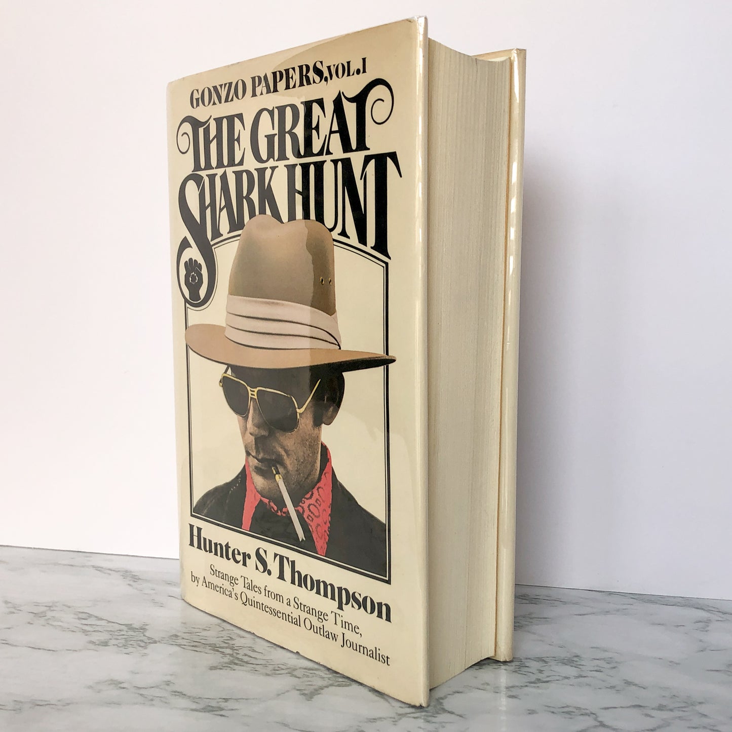 The Great Shark Hunt by Hunter S. Thompson [FIRST EDITION / FIRST PRINTING] 1979 ❧ Summit Books