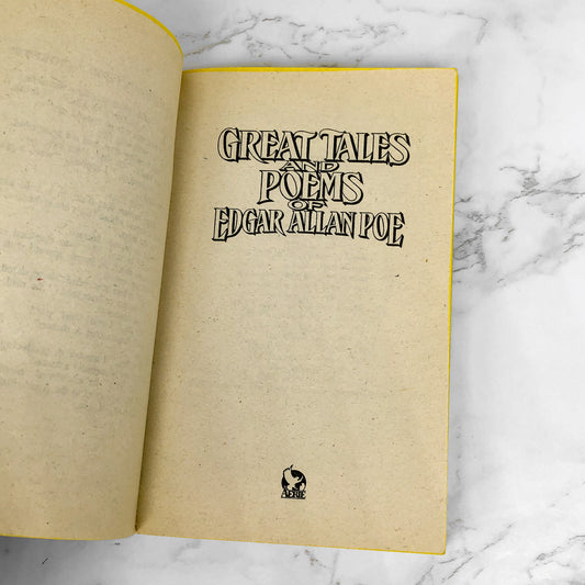 Great Tales & Poems by Edgar Allen Poe [1990 AERIE PAPERBACK]