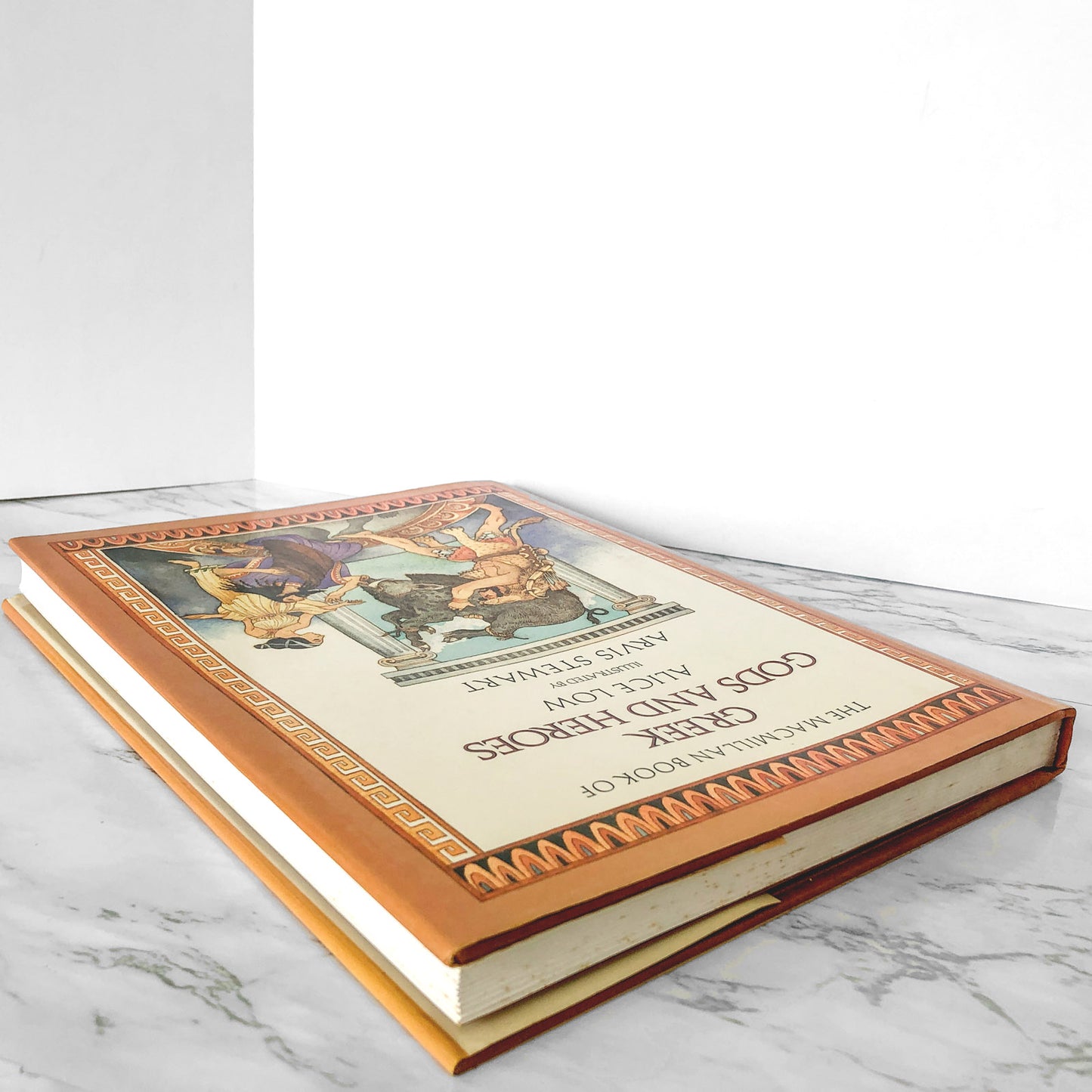 The MacMillan Book of Greek Gods & Heroes by Alice Low & Arvis Stewart [FIRST EDITION] 1994