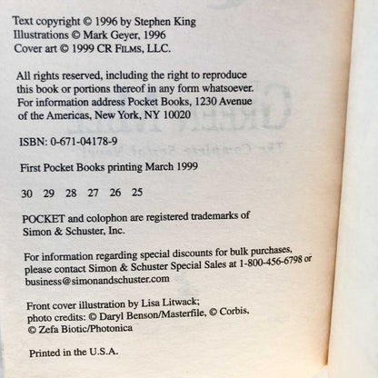 The Green Mile: The Complete Serial Novel by Stephen King [1999 PAPERBACK]