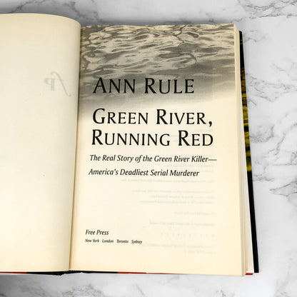 Green River Running Red by Ann Rule [FIRST EDITION • FIRST PRINTING] 2004