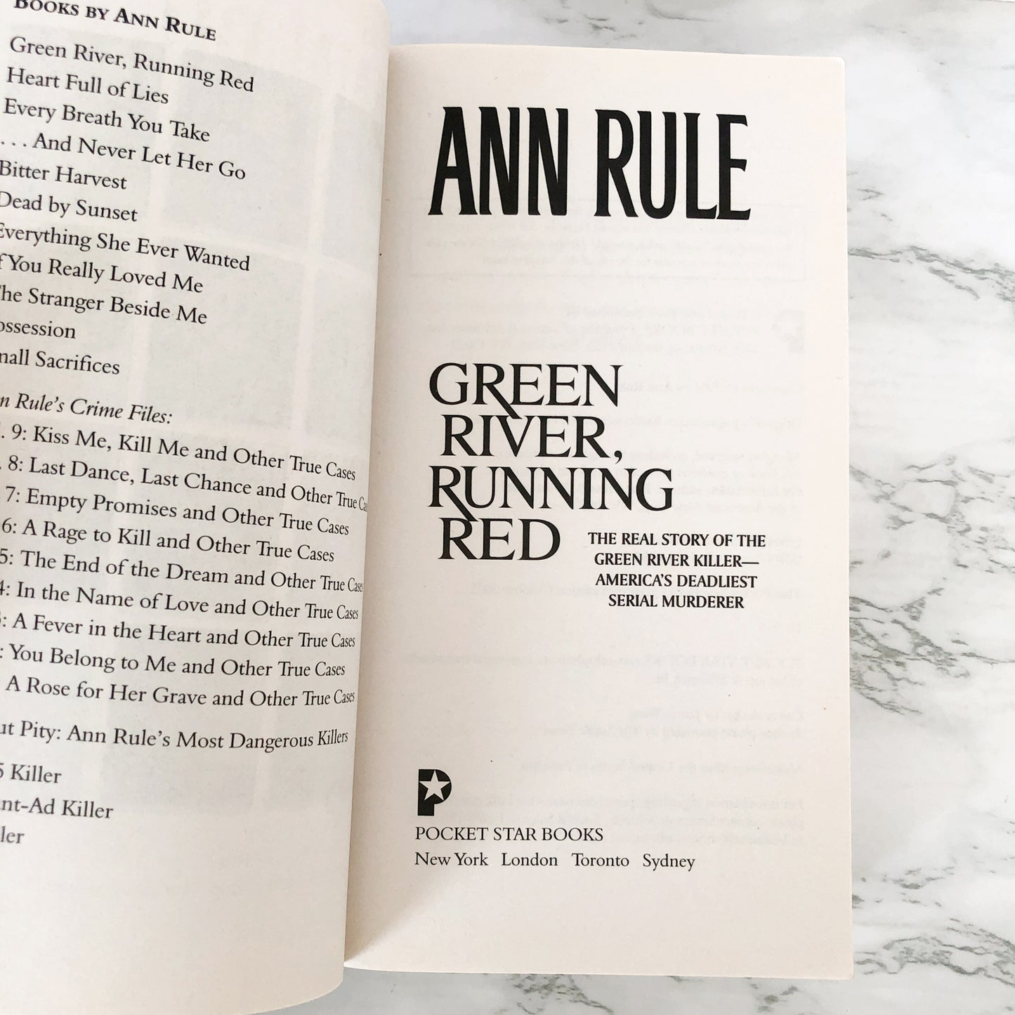 Green River Running Red by Ann Rule [2005 PAPERBACK]