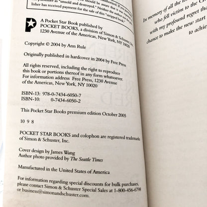 Green River Running Red by Ann Rule [2005 PAPERBACK]