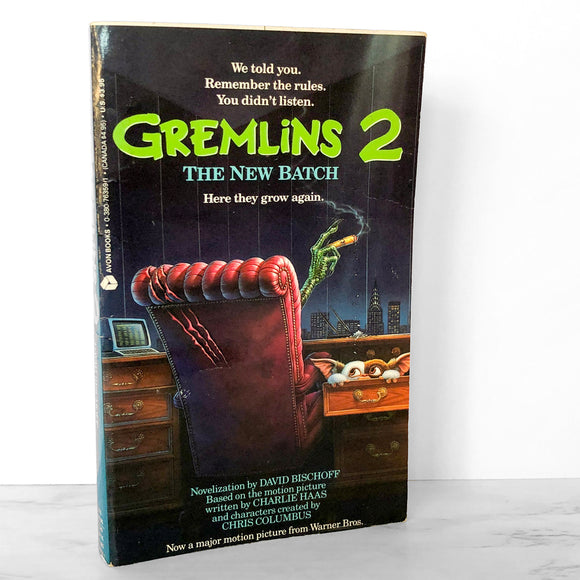 Gremlins 2: The New Batch by David Bischoff [MOVIE TIE-IN PAPERBACK] 1990
