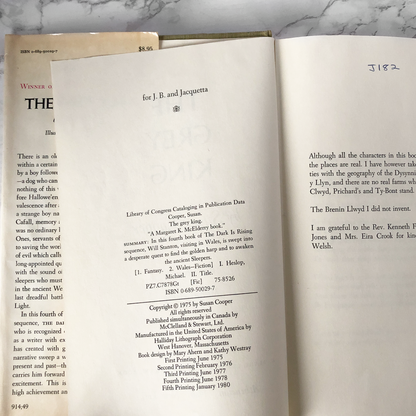 The Grey King by Susan Cooper [FIRST EDITION] - Bookshop Apocalypse