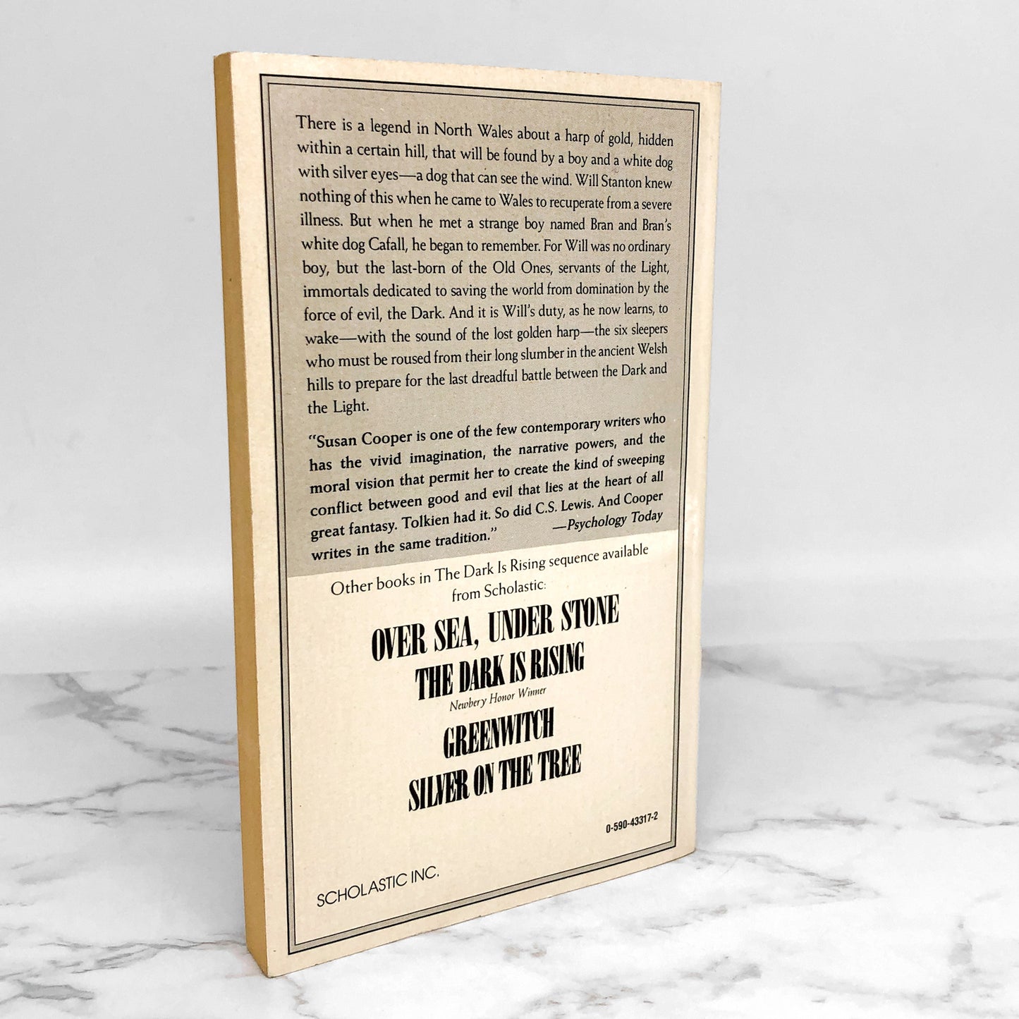 The Grey King by Susan Cooper [1990 PAPERBACK] • Scholastic