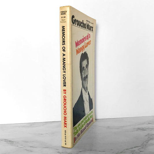 Memoirs Of A Mangy Lover by Groucho Marx [1974 PAPERBACK]