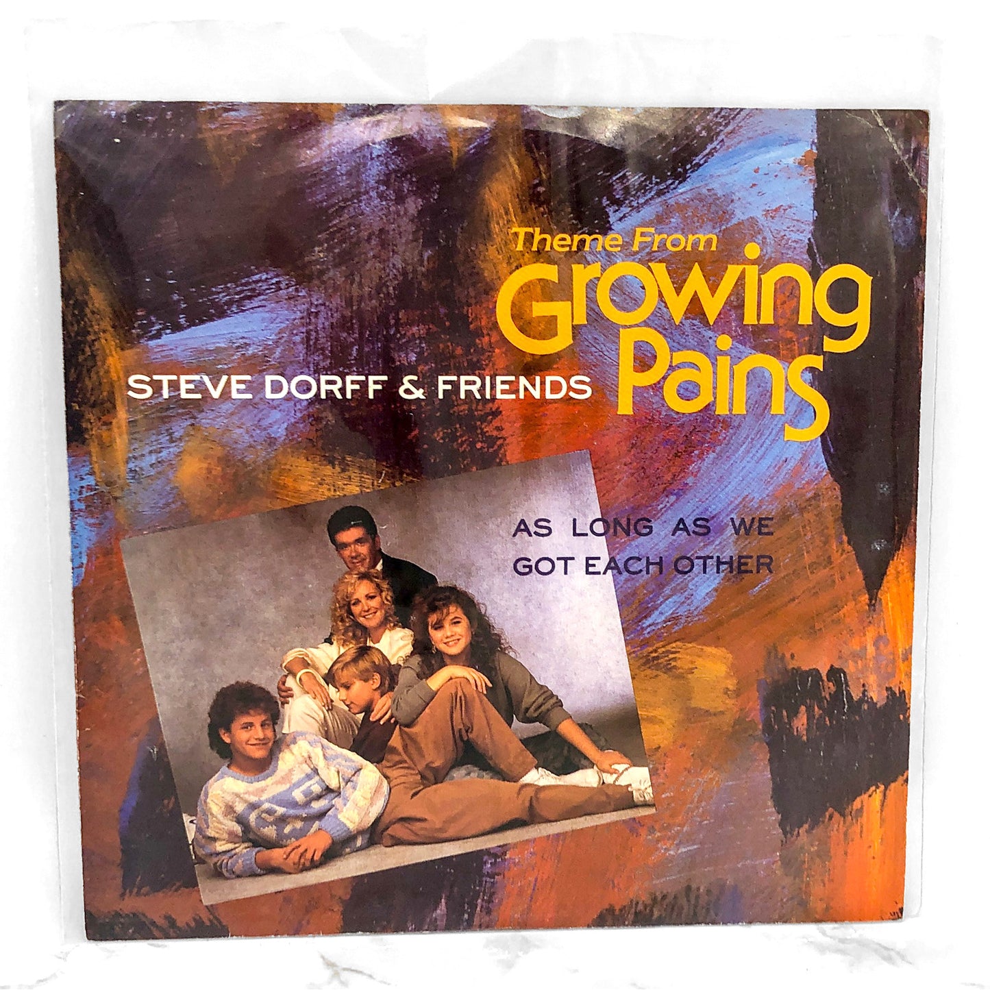 Theme from Growing Pains by Steve Dorff & Friends [7" VINYL SINGLE] 1988 • Reprise Records