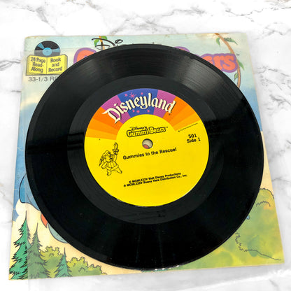 Disney's Gummi Bears - Gummies to the Rescue! [READ-ALONG BOOK & 7" RECORD] 1985