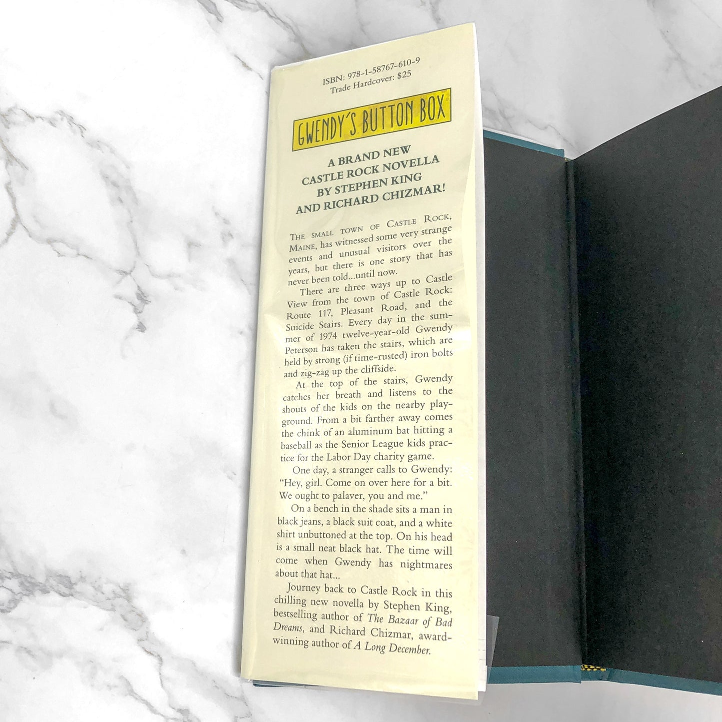 Gwendy's Button Box by Stephen King & Richard Chizmar [FIRST EDITION] 2017 • Cemetery Dance