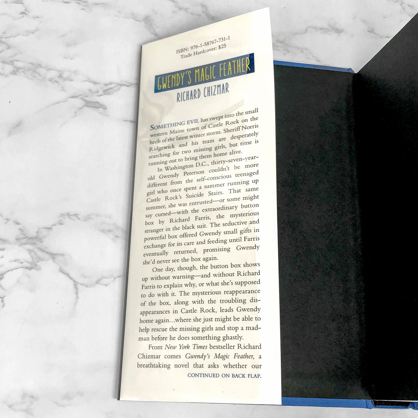 Gwendy's Magic Feather by Richard Chizmar [FIRST EDITION • FIRST PRINTING] 2019 • Cemetery Dance