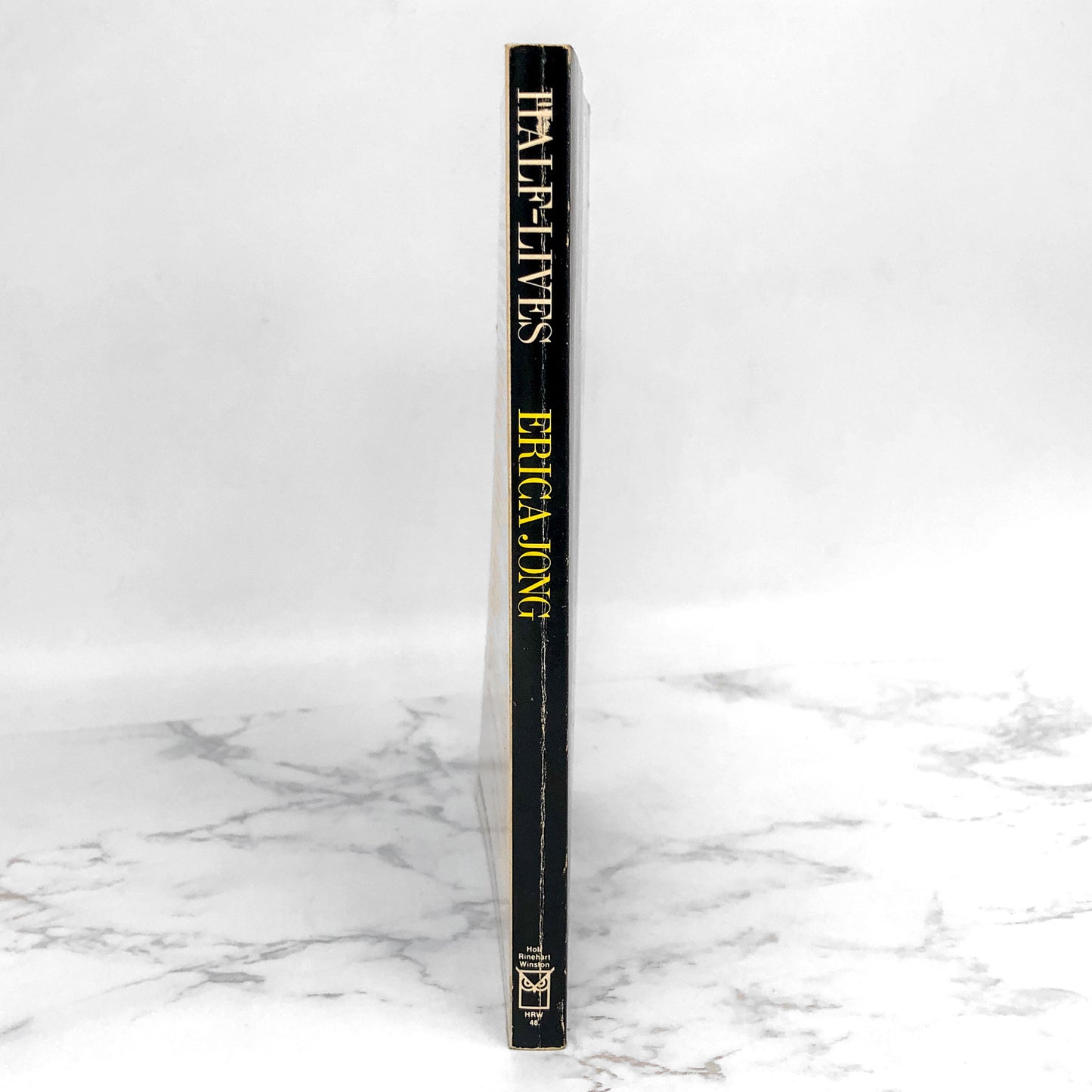 Half-Lives by Erica Jong [FIRST EDITION TRADE PAPERBACK] 1975