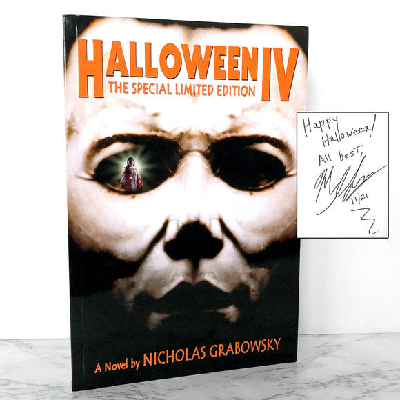 Halloween IV by Nicholas Grabowsky SIGNED! [SPECIAL LIMITED EDITION] 2003