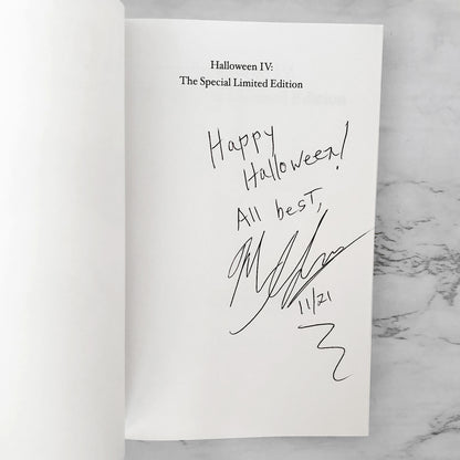 Halloween IV by Nicholas Grabowsky SIGNED! [SPECIAL LIMITED EDITION] 2003