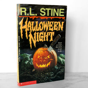 Halloween Night by R.L. Stine [FIRST EDITION / 1993] Point Horror #47