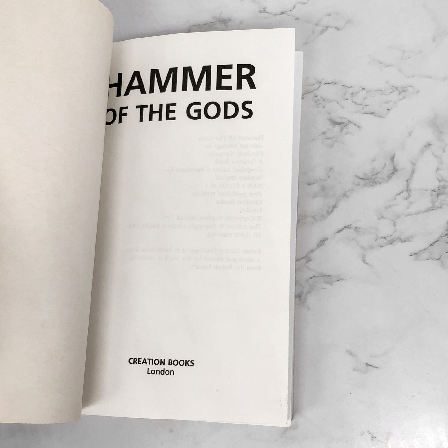 Hammer of the Gods: Apocalyptic Texts for the Criminally Insane by Friedrich Nietzsche [FIRST EDITION THUS] 1996