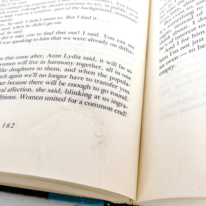 The Handmaid's Tale by Margaret Atwood [FIRST BOOK CLUB EDITION / 1986]