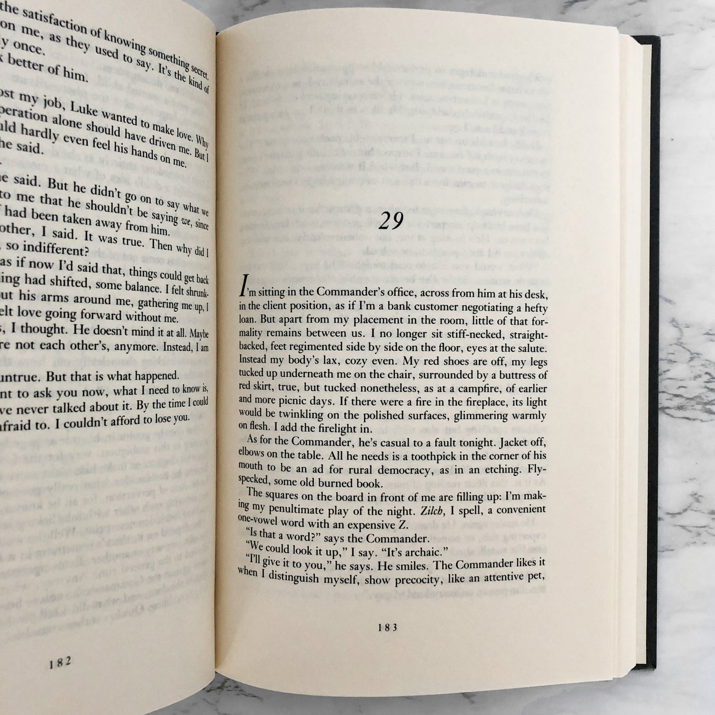 The Handmaid's Tale by Margaret Atwood [FIRST BOOK CLUB EDITION / 1986]