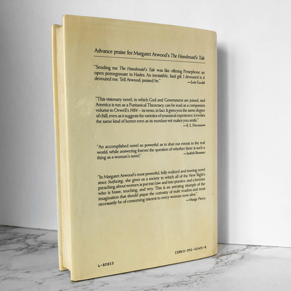 The Handmaid's Tale by Margaret Atwood [FIRST EDITION / 1ST PRINTING] - Bookshop Apocalypse