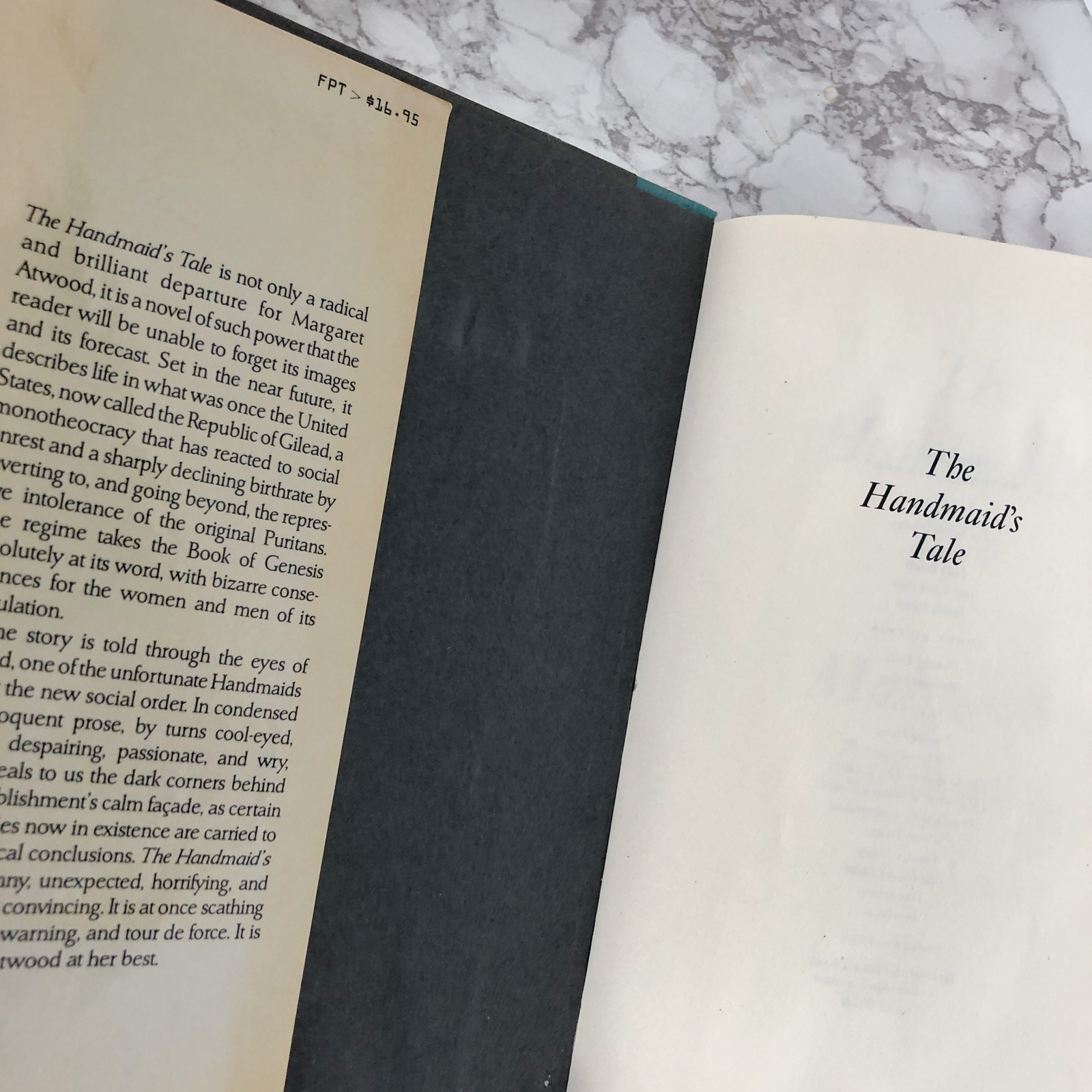 The Handmaid's Tale by Margaret Atwood [FIRST EDITION / 1ST PRINTING] - Bookshop Apocalypse