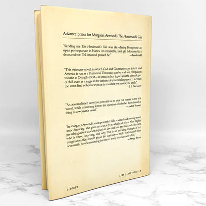 The Handmaid's Tale by Margaret Atwood [U.S. FIRST EDITION] 1988 • 3rd Printing