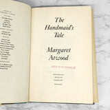 The Handmaid's Tale by Margaret Atwood [U.S. FIRST EDITION] 1988 • 3rd Printing