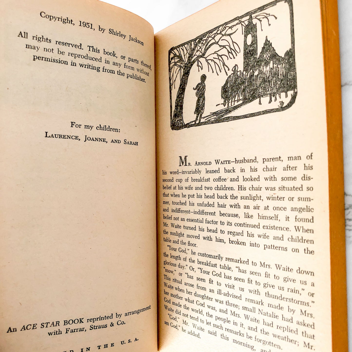 Hangsaman by Shirley Jackson [VINTAGE PAPERBACK] Ace Star