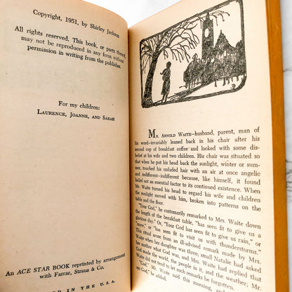 Hangsaman by Shirley Jackson [VINTAGE PAPERBACK] Ace Star