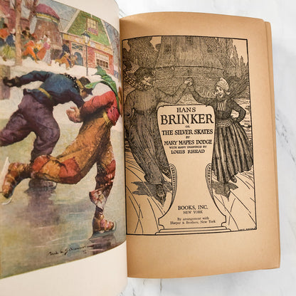 Hans Brinker or The Silver Skates by Mary Mapes Dodge [LOUIS RHEAD EDITION / 1924]