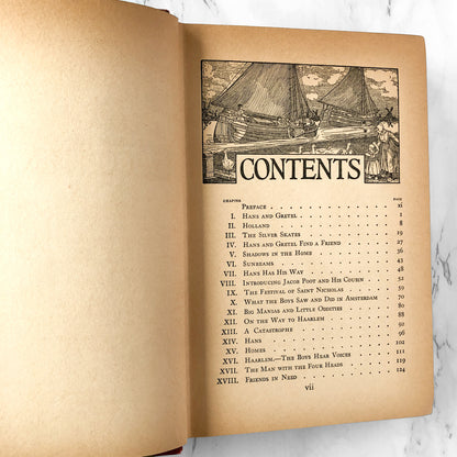 Hans Brinker or The Silver Skates by Mary Mapes Dodge [LOUIS RHEAD EDITION / 1924]