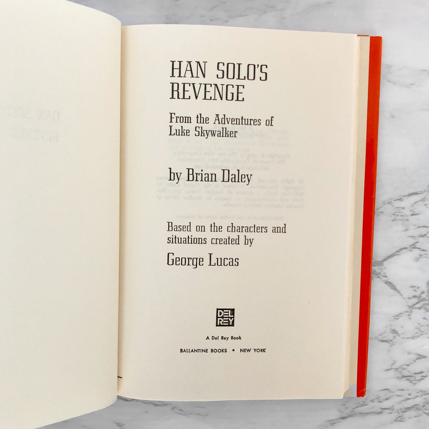 Han Solo's Revenge by Brian Daley [1979 HARDCOVER]