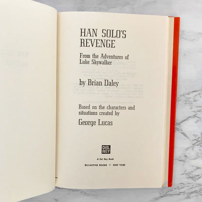 Han Solo's Revenge by Brian Daley [1979 HARDCOVER]