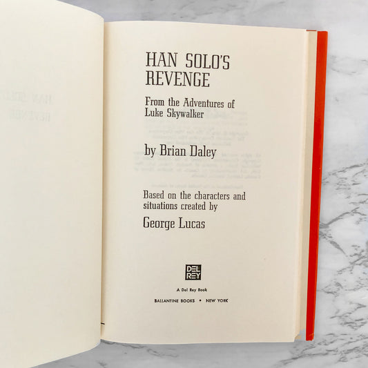 Han Solo's Revenge by Brian Daley [1979 HARDCOVER]