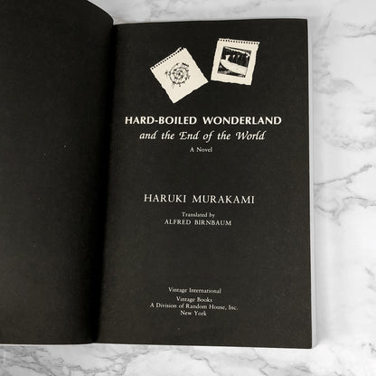 Hard-Boiled Wonderland and the End of the World by Haruki Murakami [FIRST U.S. PAPERBACK EDITION] 1993