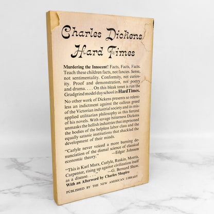 Hard Times by Charles Dickens [1961 PAPERBACK]