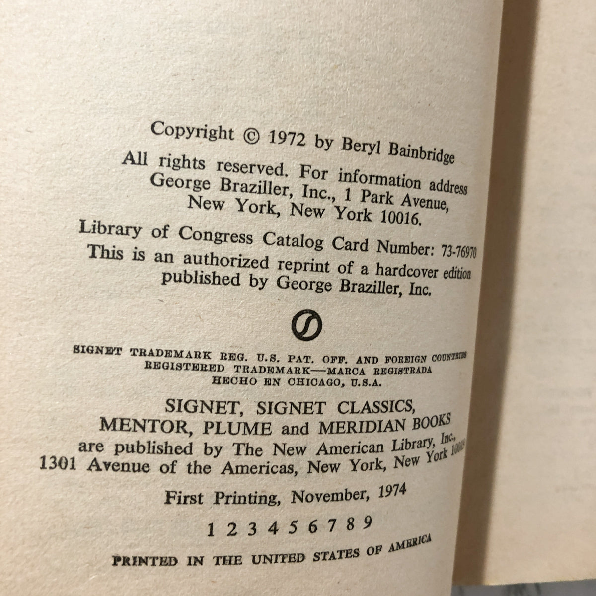 Harriet Said... by Beryl Bainbridge [FIRST PAPERBACK PRINTING] - Bookshop Apocalypse