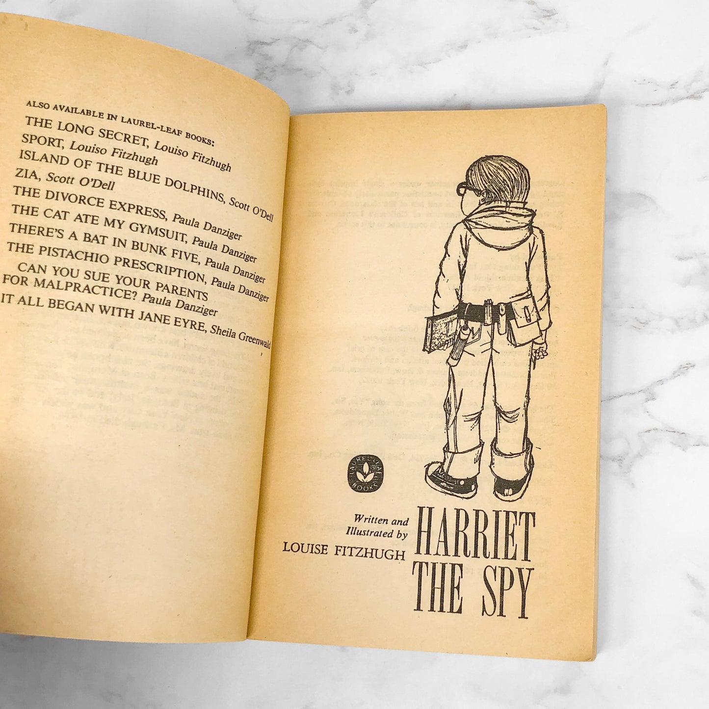 Harriet the Spy by Louise Fitzhugh [1978 PAPERBACK]