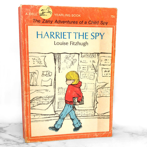 Harriet the Spy by Louise Fitzhugh [1969 TRADE PAPERBACK] 5th Printing ☙  Dell Books