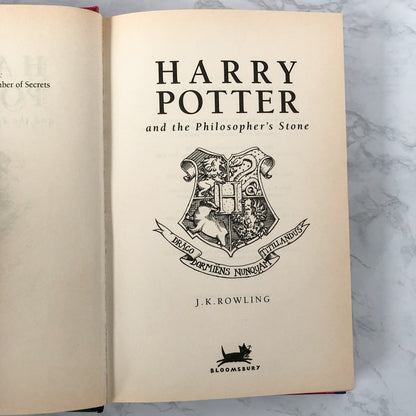 Harry Potter and the Philosopher's Stone by J.K. Rowling [UK FIRST EDITION] - Bookshop Apocalypse