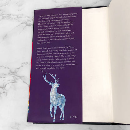 Harry Potter and the Deathly Hollows by J.K. Rowling [U.K. FIRST EDITION • FIRST PRINTING] 2007