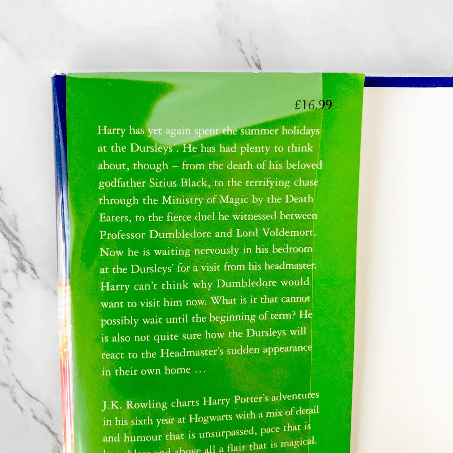 Harry Potter and the Half Blood Prince by J.K. Rowling [U.K. FIRST EDITION / FIRST PRINTING] 2005