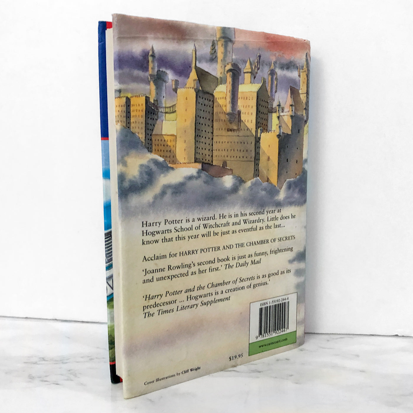 Harry Potter and the Chamber of Secrets by J.K. Rowling [CANADIAN FIRST EDITION / 1999]