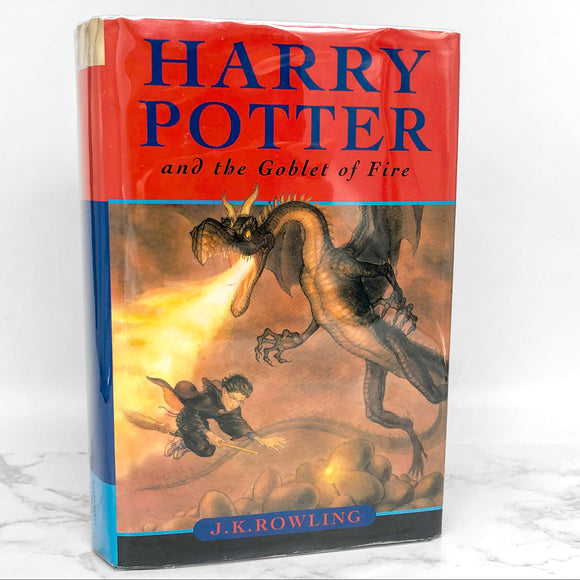 Harry Potter & the Goblet of Fire by J.K. Rowling [CANADIAN FIRST EDITION] 2000 • Raincoast