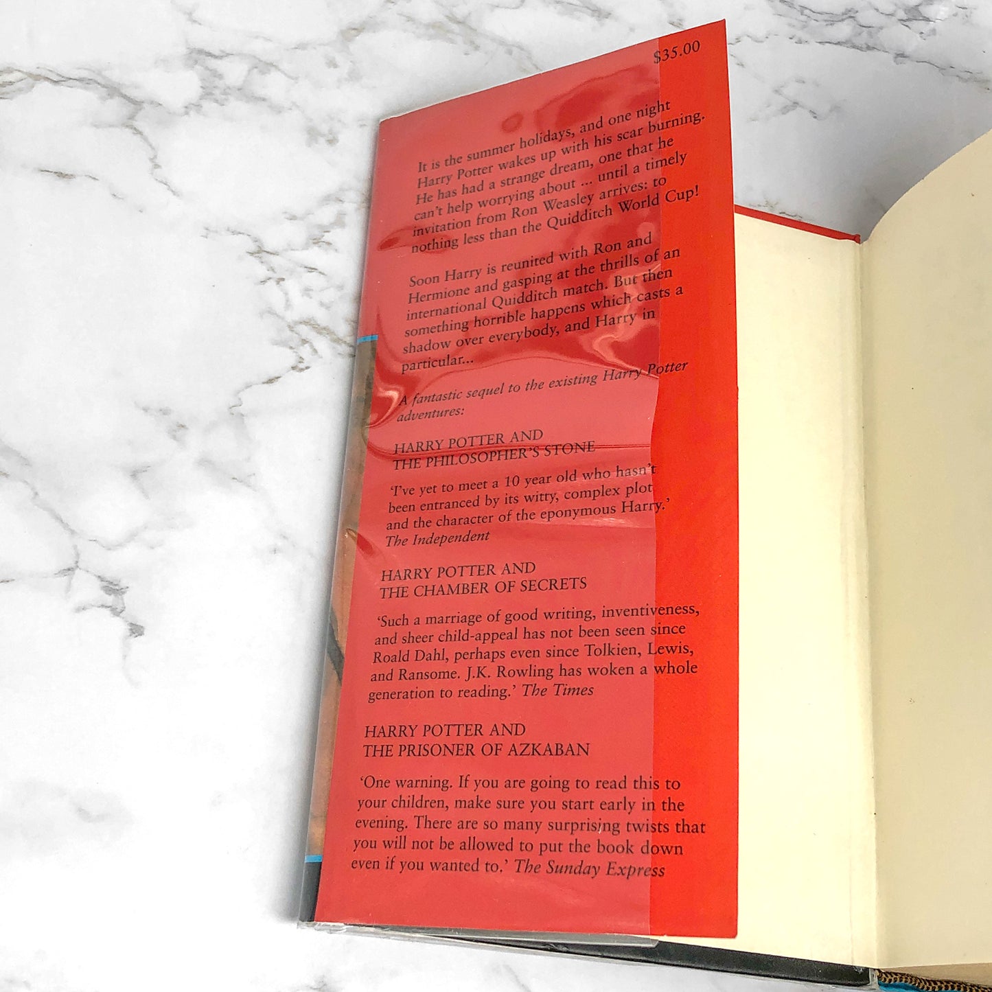 Harry Potter & the Goblet of Fire by J.K. Rowling [CANADIAN FIRST EDITION] 2000 • Raincoast