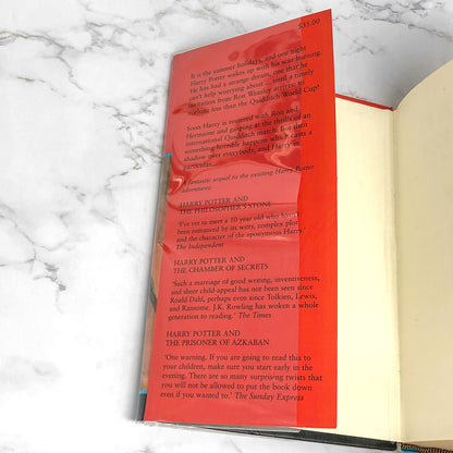 Harry Potter & the Goblet of Fire by J.K. Rowling [CANADIAN FIRST EDITION] 2000 • Raincoast