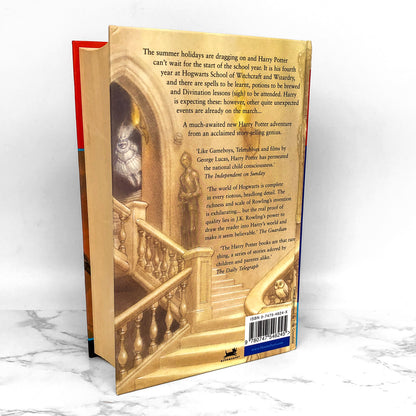 Harry Potter & the Goblet of Fire by J.K. Rowling [U.K. FIRST EDITION • FIRST PRINTING] 2000 • Bloomsbury