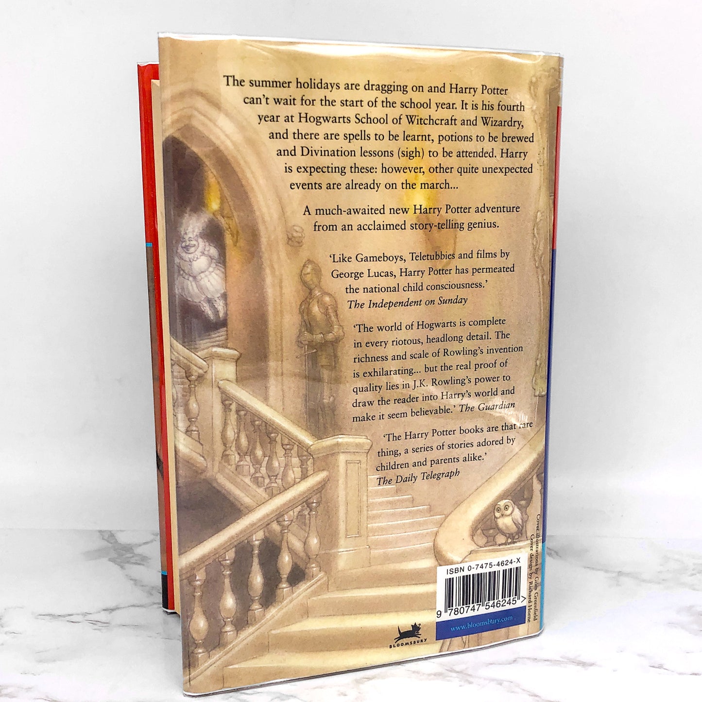 Harry Potter & the Goblet of Fire by J.K. Rowling [U.K. FIRST EDITION • FIRST PRINTING] 2000 • Bloomsbury