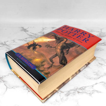 Harry Potter & the Goblet of Fire by J.K. Rowling [U.K. FIRST EDITION • FIRST PRINTING] 2000 • Bloomsbury