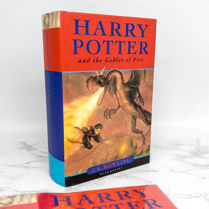Harry Potter & the Goblet of Fire by J.K. Rowling [U.K. FIRST EDITION • FIRST PRINTING] 2000 • Bloomsbury